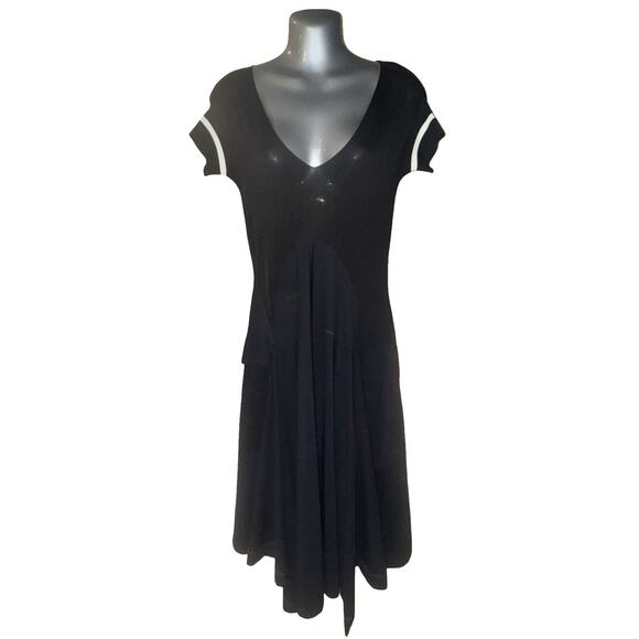 Crea Concept A-Line Unique Black Dress Size S / EU 36 - Picture 1 of 10